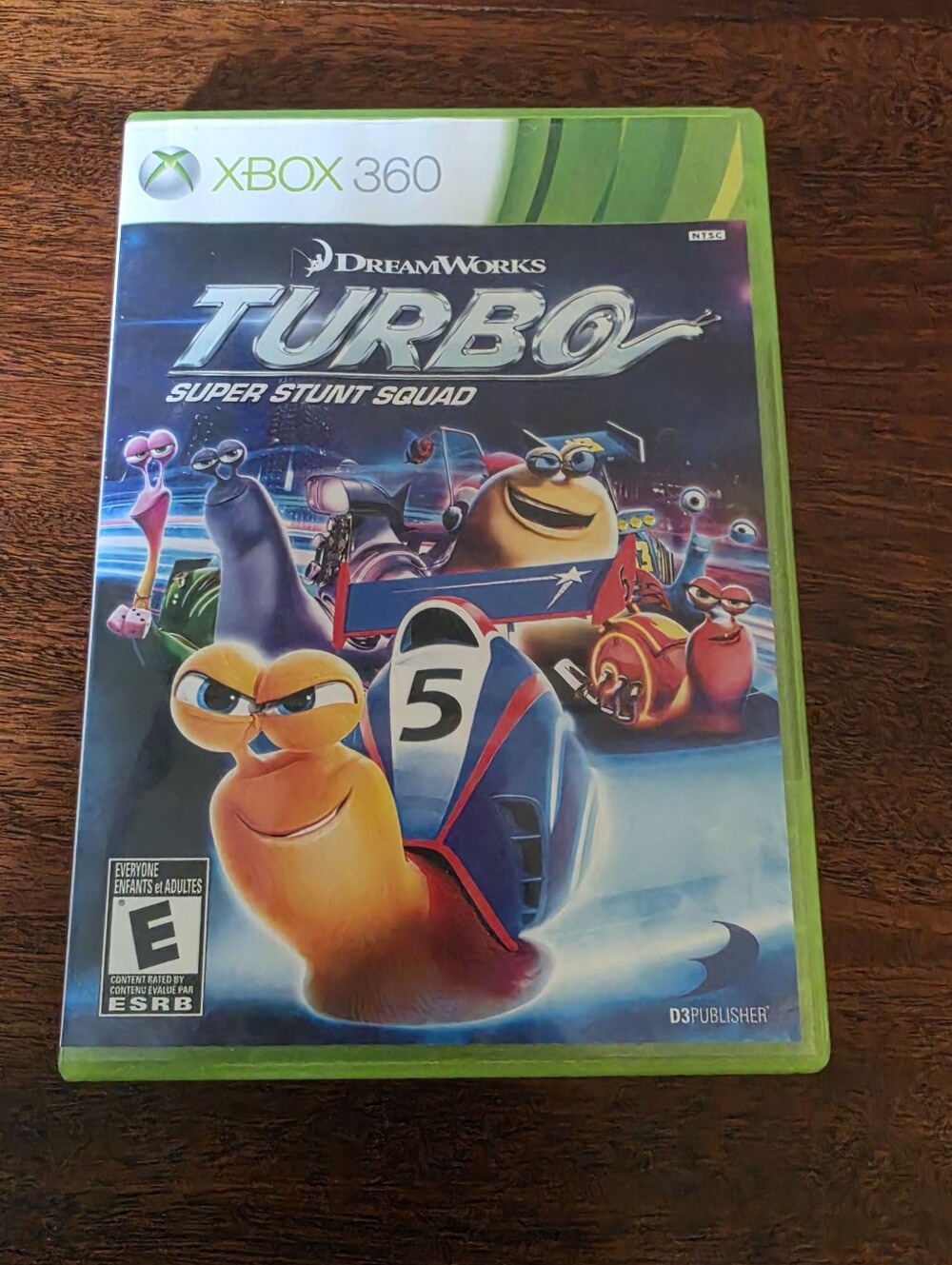 Turbo: Super Stunt Squad (Microsoft Xbox 360, 2013) No Manual